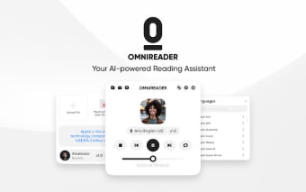 OmniReader - AI-powered Text To Speech