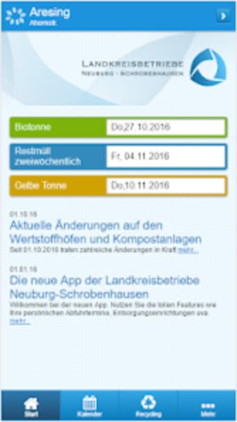 Landkreisbetriebe-App