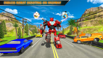 Monster Truck Racing Games: Transform Robot games