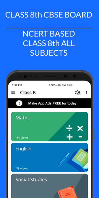 Class 8 All Subjects SolutionsNCERT Solutions App