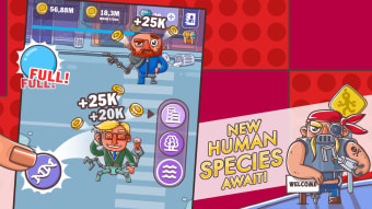 Evolution of Humans: Idle Clicker