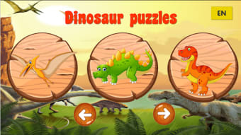 Puzzle dino for kids