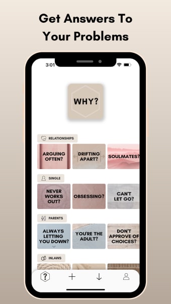 the WHY app