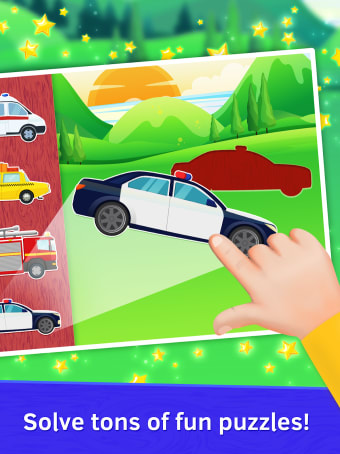 Police Car Puzzle for Baby