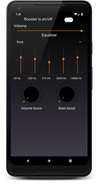 Volume Booster for Headphones with Equalizer