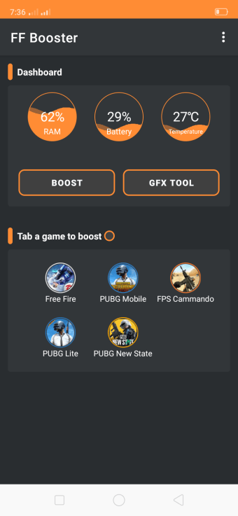 Booster Gfx Tool for Freefire