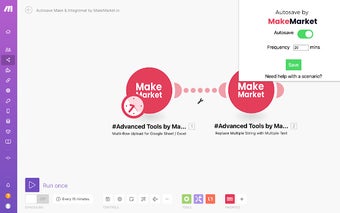 Autosave Make & Integromat by MakeMarket.io