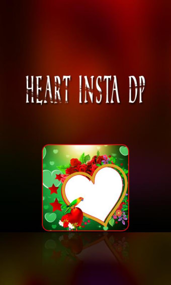 Heart Insta DP Maker