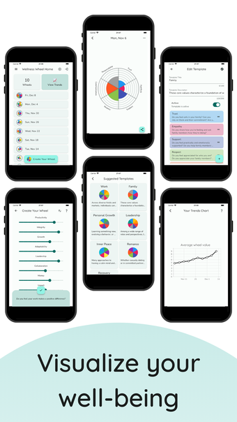 Wellness Wheel - Life Tracking