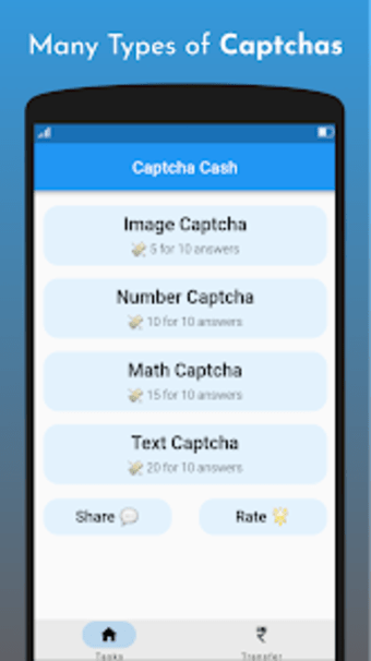 Captcha Cash : Earn Money