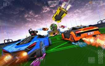 Rocket Car Ball Soccer Game
