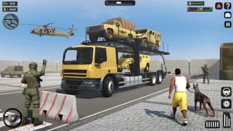 Army Vehicle Cargo Truck Games