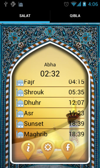 Salat Alarm and Qibla Compass
