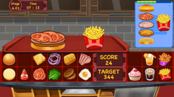 Fast Food Burger :Cooking Game