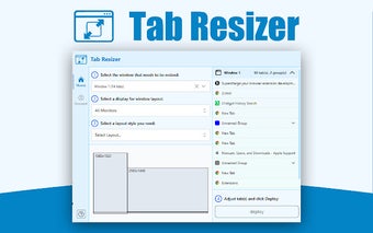 Tab Resizer