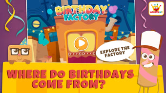 Birthday Factory: Kids games