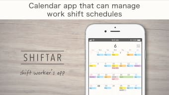 SHIFTAR: Work schedule planner