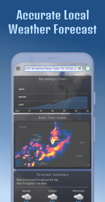 Dark Sky Data  Storm Tracker