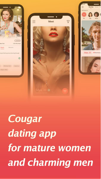 Cougar Dating Hookup App: Hook Up Mature Old Women