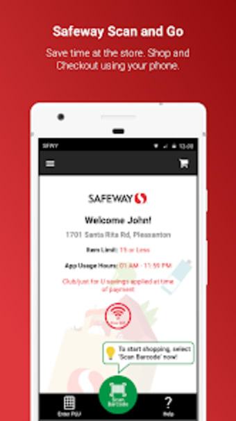 Safeway Scan  Pay