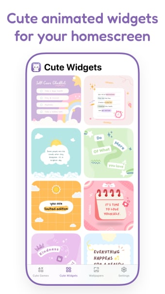 CuteKit Cute Aesthetic Widgets
