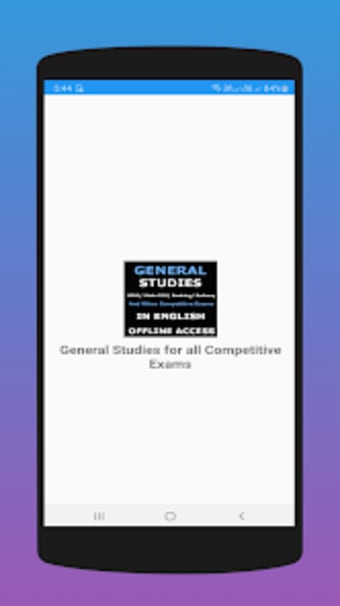 General Studies Notes- English