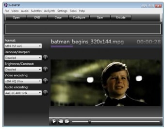 xvid4psp 8.0 save in source forlder