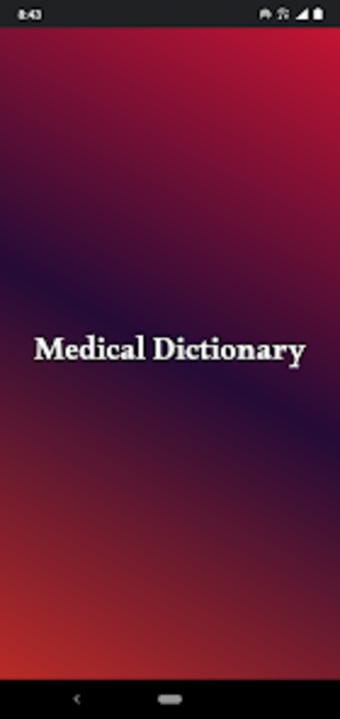 قاموس طبي - Medical Dictionary
