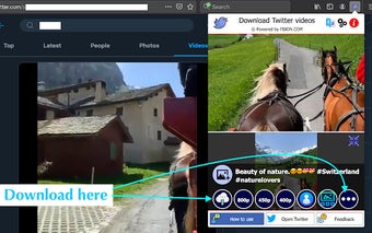 Download Twitter videos