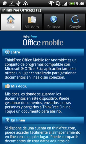 ThinkFree Office viewer