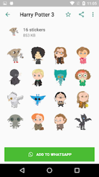 Harry Potter Stickers  WAStickers WAStickerApps