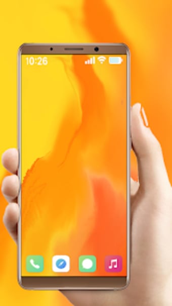 Orange Full HD Wallpaper