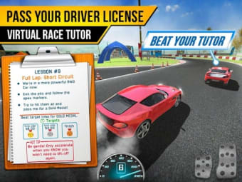Race Driving License Test