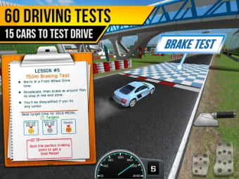 Race Driving License Test