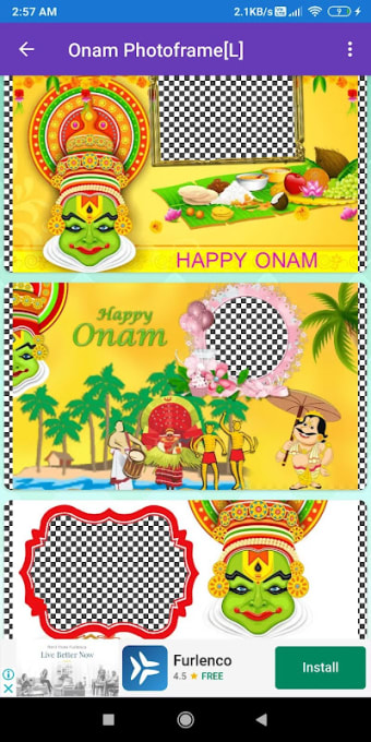 Happy Onam: Greeting, Photo Fr