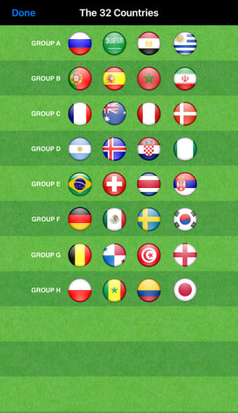 World Cup App Russia 2018: News, teams, results