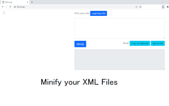XML Minifier