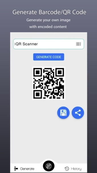 QR Code  Barcode Scanner.