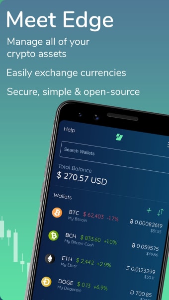 Edge - Bitcoin  Crypto Wallet