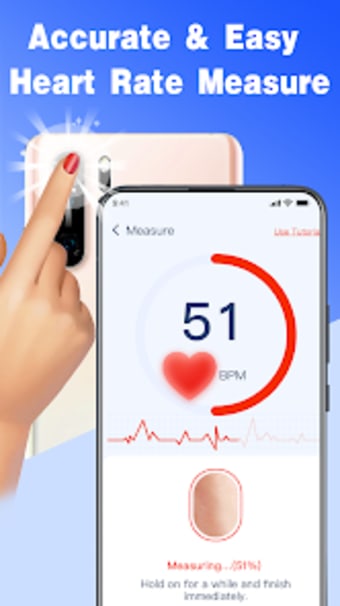 Heart Rate Health  BP Monitor