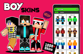 Boys Skins for Minecraft