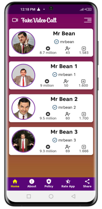 Mr Bean fake video call prank