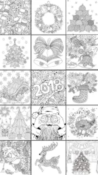 2022  Christmas Coloring Book