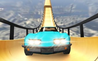 Vertical Ramp Car Extreme Stunts Racing Simulator