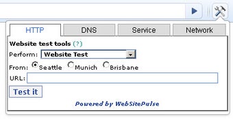 WebSitePulse Test Tools