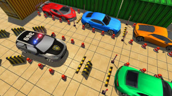 US City Police Car Parking 3D