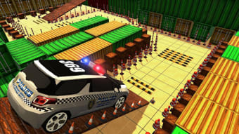 US City Police Car Parking 3D