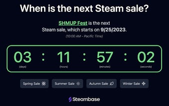 Next Steam Sale Tracker