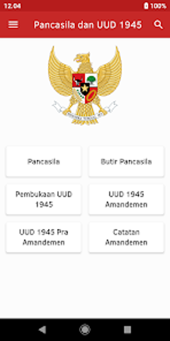 Pancasila  UUD 1945 Amandemen