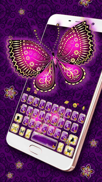 Purple Butterflies Themes